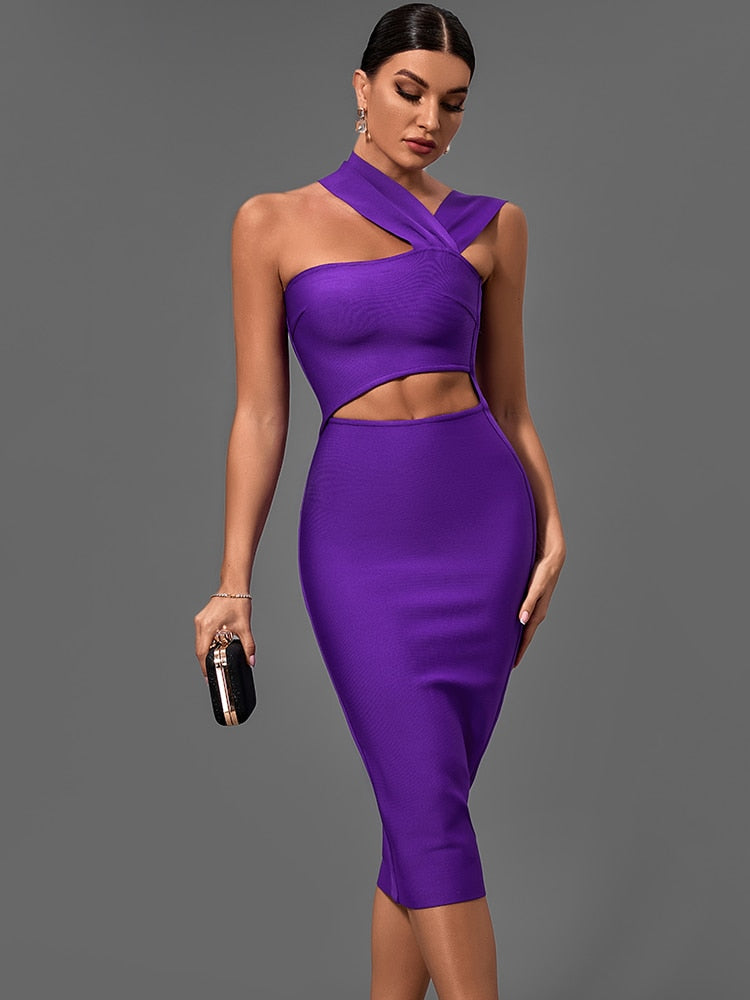 Purple Club Dresses