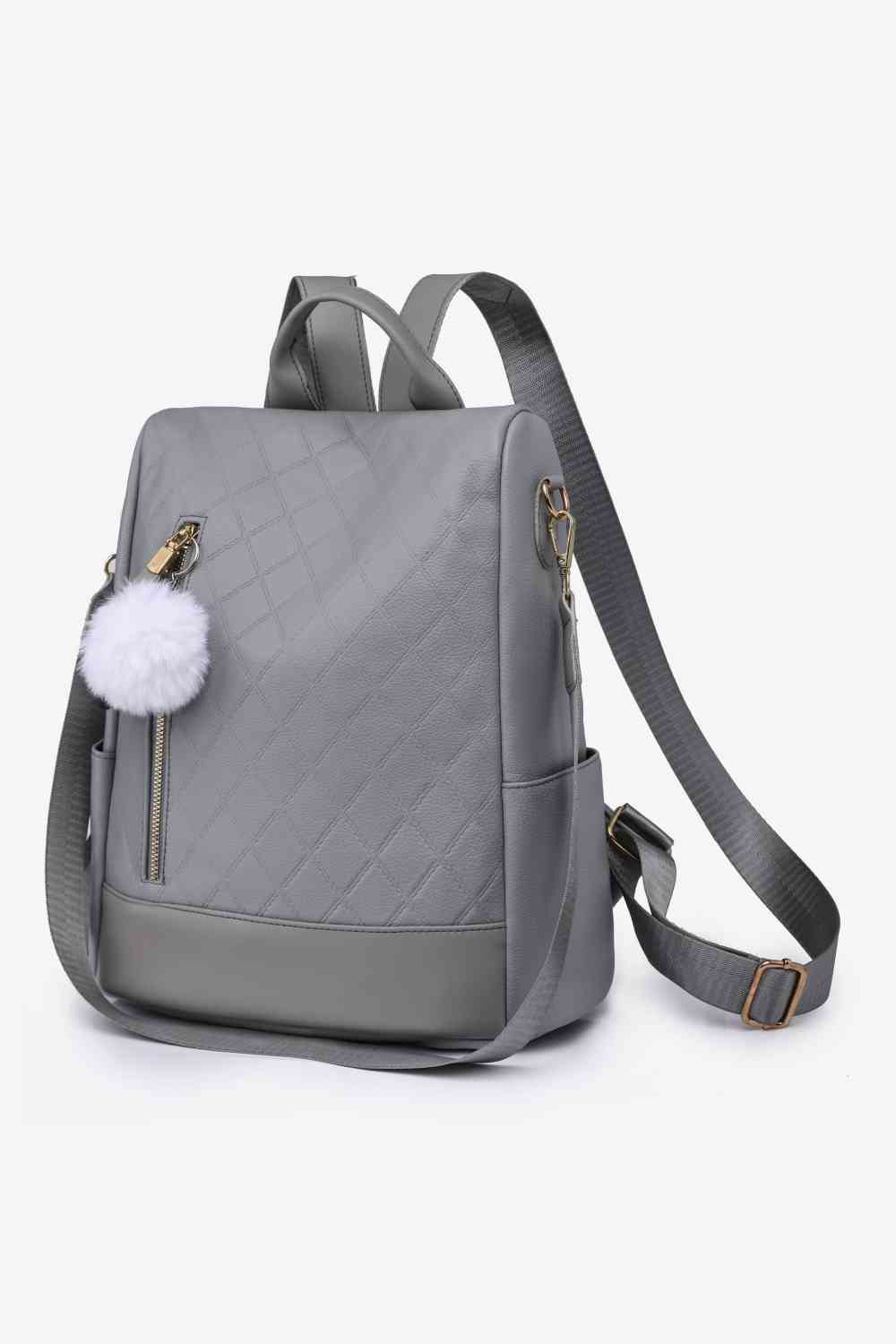 Pum-Pum Zipper Backpack – Global Fashions GC
