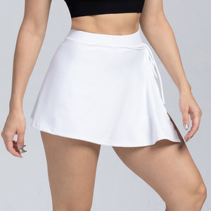 Tied High Waist Active Shorts