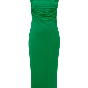 Backless Cowl Neck Sleeveless Cami Dress