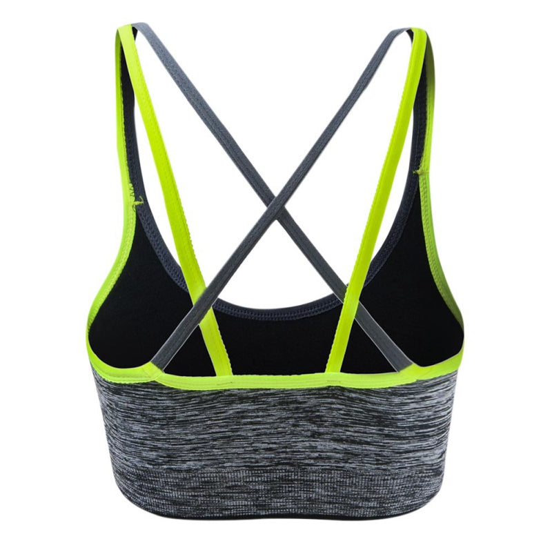 Cross-Back Sport Bras Women Push Up Seamless Bra Sexy Lingerie Yoga Sports Bra for Women