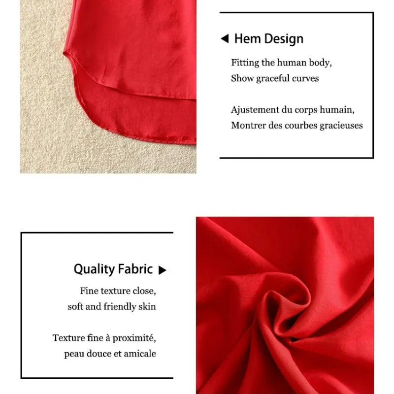 Summer Shirt Red Dress Women Short Sleeve Blouse 2020 Fashion Solid Chiffon Tops Tunic Ladies Blusas Chemisier Vestidos Femme