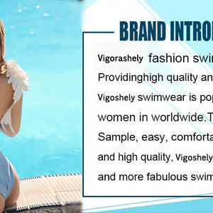 Vigorashely High Neck Cut Swimwear Women Sexy Thong Bikini 2024 Tied Top Swimsuit Female Brazilian Bikini Set Bathing Suit Swim