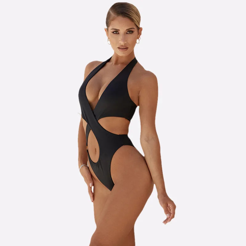 Wire Free Brand Swimwear Women Swimsuit Sexy One Piece Micro Bikinis Set Swimming Beach Suit Beachwear 2024 Summer Brazilian