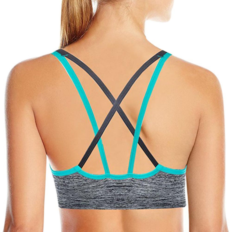 Cross-Back Sport Bras Women Push Up Seamless Bra Sexy Lingerie Yoga Sports Bra for Women