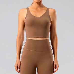Yoga Suit Quick Drying Running Nude Feel Fitness Clothes High Strength Tight Sports Suit Women