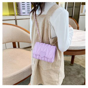 Lovely and Sweet 2023 New Korean Version Side Bags for Girls Fashion All-match Crossbody Bags for Women Flap Pocket Small Bags