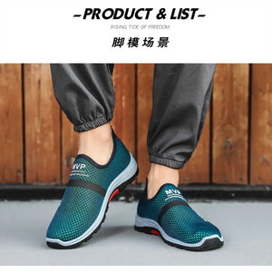 Non Slip Dark Blue Luxury Men Shoes Casual Original Men's Sneakers Shoes Golf Training Sports Fashionable Temis