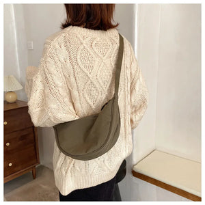 Casual Nylon Hobos Crossbody Bag for Women Designer Shoulder Bags Large Capacity Tote Lady Travel Shopper Bag Female Purses 2025