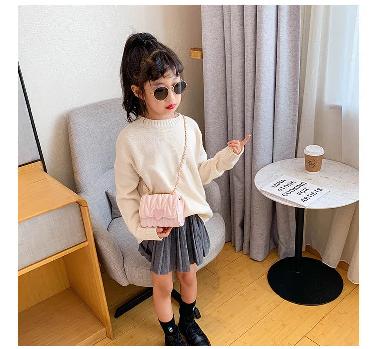 Lovely and Sweet 2023 New Korean Version Side Bags for Girls Fashion All-match Crossbody Bags for Women Flap Pocket Small Bags