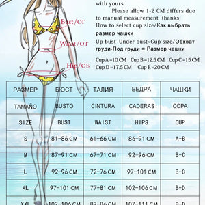 Miyouj Triangle Bikini Sets High Waist Beachwear Sexy Bikinis 2023 Swimsuit Women Swimwear Print Bathing Suit Bandage Biquinis