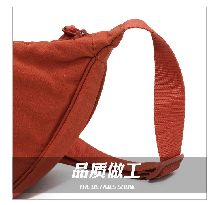 Casual Nylon Hobos Crossbody Bag for Women Designer Shoulder Bags Large Capacity Tote Lady Travel Shopper Bag Female Purses 2025