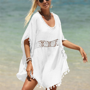 Bohemian Women's Swimsuit Dresses Sexy Beachwear Casual Beach Bathing Suit Cover Up Dress Beach Kimono Cover Ups Beach Dress