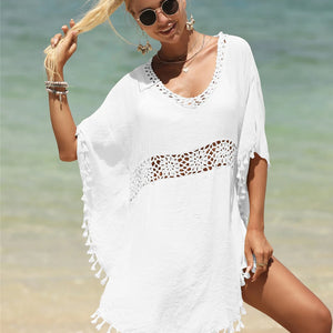 Bohemian Women's Swimsuit Dresses Sexy Beachwear Casual Beach Bathing Suit Cover Up Dress Beach Kimono Cover Ups Beach Dress