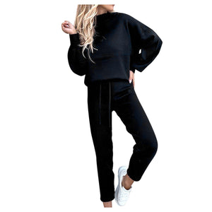 Women's Tracksuit Spring Autumn Two Piece Set Loose Sweatshirts Jogger Pants Sets Female Casual Sportswear Suit Streetwear