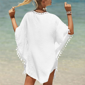 Bohemian Women's Swimsuit Dresses Sexy Beachwear Casual Beach Bathing Suit Cover Up Dress Beach Kimono Cover Ups Beach Dress