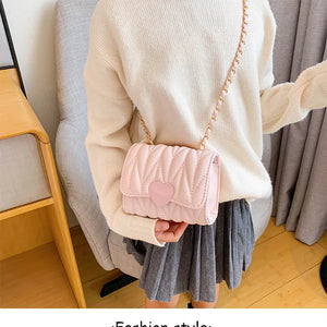 Lovely and Sweet 2023 New Korean Version Side Bags for Girls Fashion All-match Crossbody Bags for Women Flap Pocket Small Bags