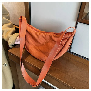 Casual Nylon Hobos Crossbody Bag for Women Designer Shoulder Bags Large Capacity Tote Lady Travel Shopper Bag Female Purses 2025