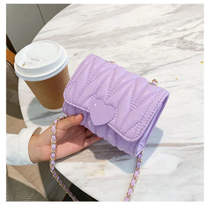 Lovely and Sweet 2023 New Korean Version Side Bags for Girls Fashion All-match Crossbody Bags for Women Flap Pocket Small Bags