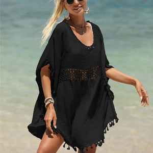 Bohemian Women's Swimsuit Dresses Sexy Beachwear Casual Beach Bathing Suit Cover Up Dress Beach Kimono Cover Ups Beach Dress