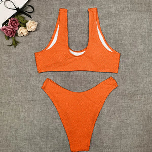 Sexy Bikini 2023 Swimsuit Women Swimwear Push Up Bikini Set Thong Brazilian Bathing Suit Beach Wear Biquini Bather Female