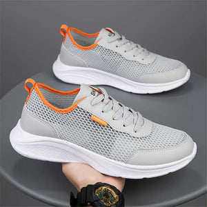 Mint Green Round Nose Men's Badminton Shoes Casual Men Breathable Sneakers Tennis For Sport Krasovki Tennes Upper Beskets