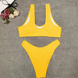 Sexy Bikini 2023 Swimsuit Women Swimwear Push Up Bikini Set Thong Brazilian Bathing Suit Beach Wear Biquini Bather Female