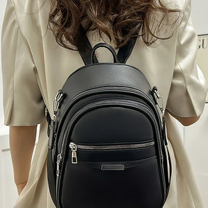 Multi Functional Female Backpack High Quality Leather Mochilas Luxurious Women's Designer Brand Backpacks Travel Bagpack Sac