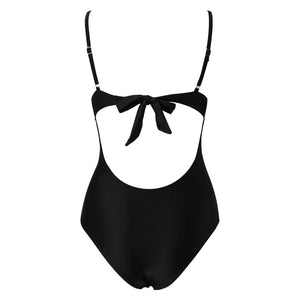 Mesh Solid Swimsuit One Piece Sexy Strape Swimwear Women Backless Bathing Suit Female Summer Beachwear Mesh Front Swimwears 수영복