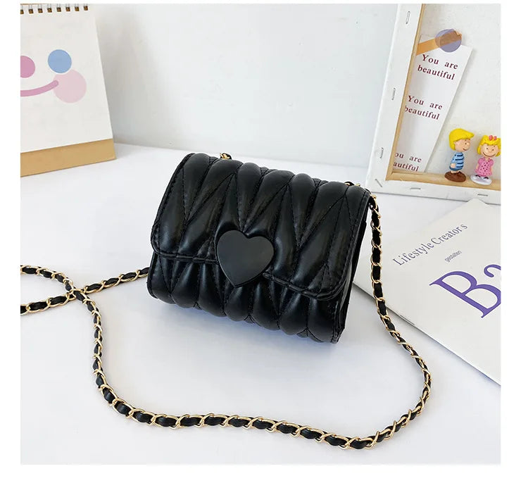 Lovely and Sweet 2023 New Korean Version Side Bags for Girls Fashion All-match Crossbody Bags for Women Flap Pocket Small Bags