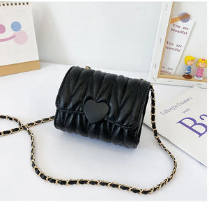 Lovely and Sweet 2023 New Korean Version Side Bags for Girls Fashion All-match Crossbody Bags for Women Flap Pocket Small Bags