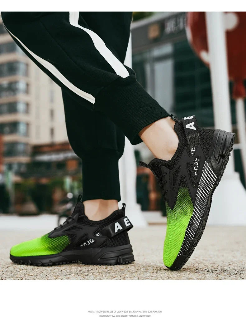 Shockproof Air Men Sports Shoes Designer For Top Brand Men Luxury Shoes Sock Trainers Trainers Men Men's Mesh Sneakers Tennis