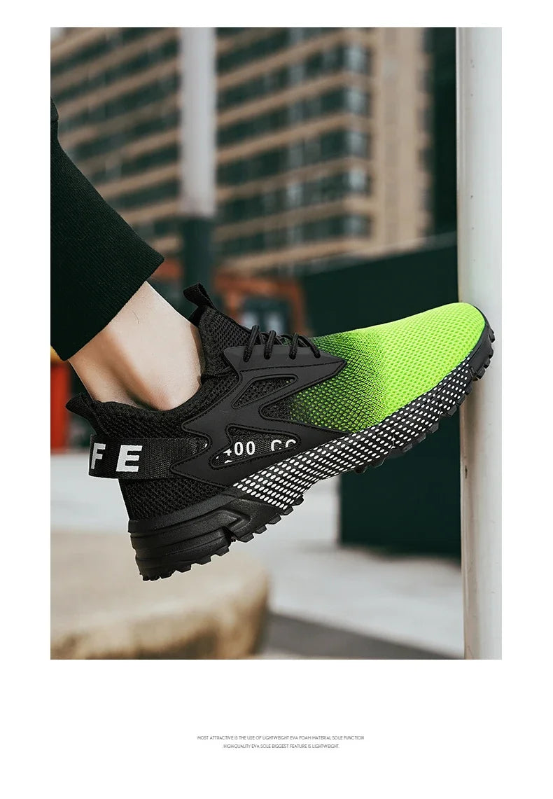 Shockproof Air Men Sports Shoes Designer For Top Brand Men Luxury Shoes Sock Trainers Trainers Men Men's Mesh Sneakers Tennis