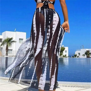 3 Pieces Halter Ring Link Bikini 2024 Women Cut Out Side Cover Up Dress Hollow Out Swimsuit Bathing Suit Female Sexy Swimwear