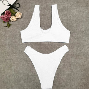 Sexy Bikini 2023 Swimsuit Women Swimwear Push Up Bikini Set Thong Brazilian Bathing Suit Beach Wear Biquini Bather Female