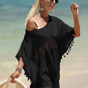 Bohemian Women's Swimsuit Dresses Sexy Beachwear Casual Beach Bathing Suit Cover Up Dress Beach Kimono Cover Ups Beach Dress