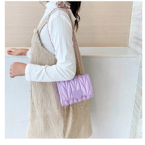 Lovely and Sweet 2023 New Korean Version Side Bags for Girls Fashion All-match Crossbody Bags for Women Flap Pocket Small Bags