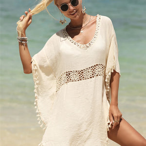 Bohemian Women's Swimsuit Dresses Sexy Beachwear Casual Beach Bathing Suit Cover Up Dress Beach Kimono Cover Ups Beach Dress