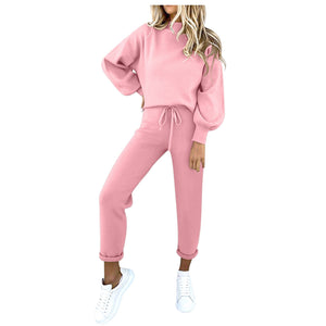 Women's Tracksuit Spring Autumn Two Piece Set Loose Sweatshirts Jogger Pants Sets Female Casual Sportswear Suit Streetwear