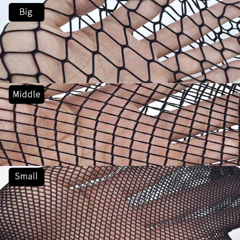 Women Sexy Pantyhose Mesh Fishnet Nylon Tights Long Body Stockings Jacquard Step Foot Fashion Seam Lingerie Ladies Black Hosiery