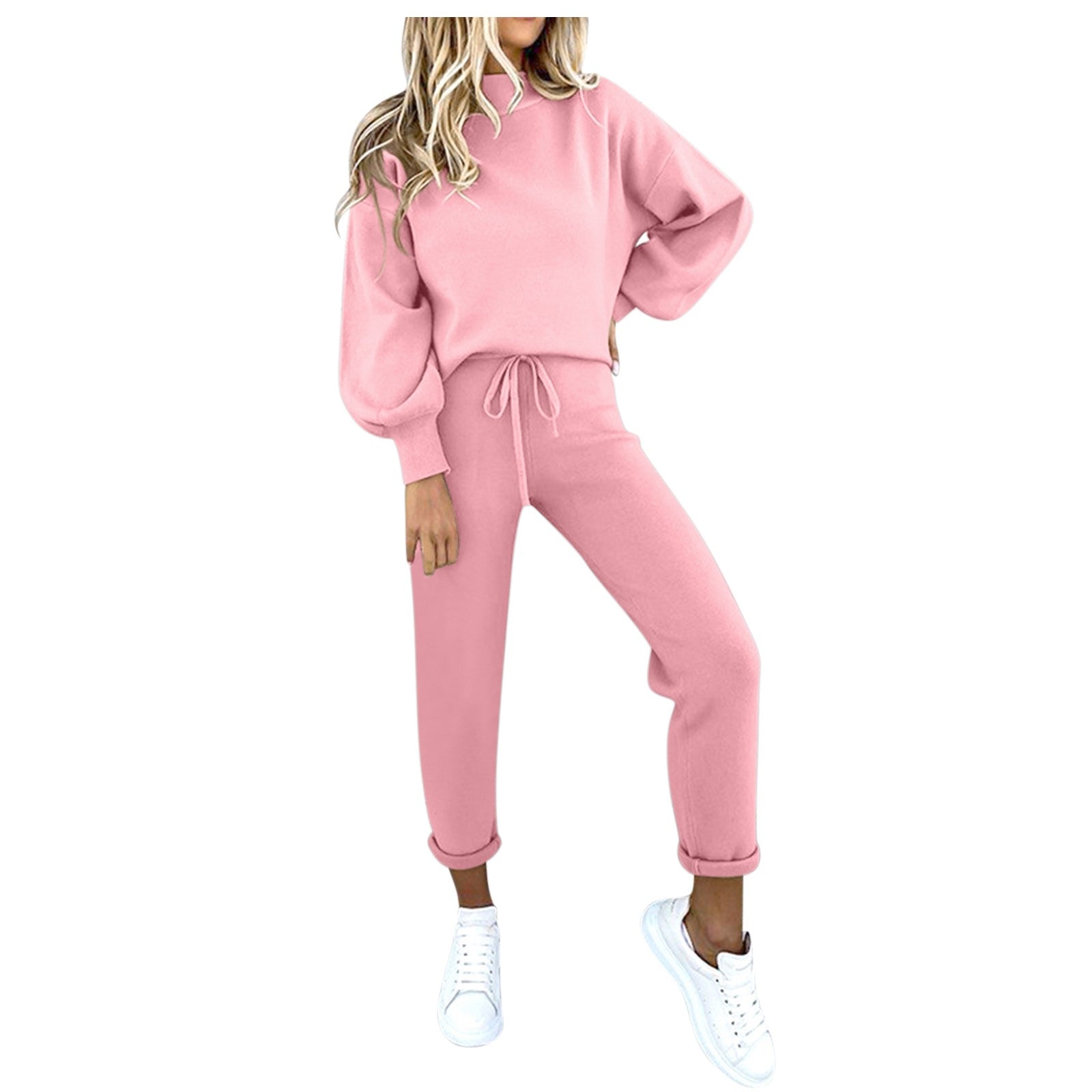 Women's Tracksuit Spring Autumn Two Piece Set Loose Sweatshirts Jogger Pants Sets Female Casual Sportswear Suit Streetwear