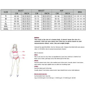 2024 New Sexy Strappy Bandeau Solid Starfish Swimwear Bikini Sets  Women Swimsuits Beachwear Bathing Suits biquini Summer