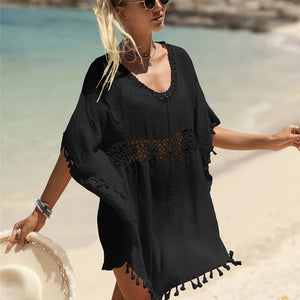 Bohemian Women's Swimsuit Dresses Sexy Beachwear Casual Beach Bathing Suit Cover Up Dress Beach Kimono Cover Ups Beach Dress