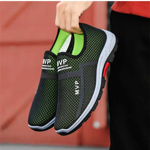 Non Slip Dark Blue Luxury Men Shoes Casual Original Men's Sneakers Shoes Golf Training Sports Fashionable Temis