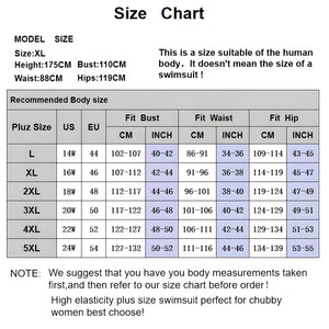 2024 Plus Size Two Piece Tankini Set Woman Swimsuit Knotted Front Ruffle  Swim Dress Abdomen Control Chubby Swimwear 2 Pieces