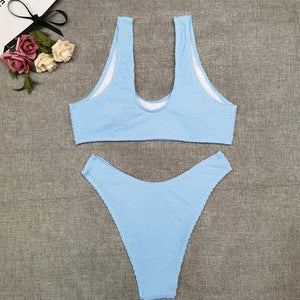 Sexy Bikini 2023 Swimsuit Women Swimwear Push Up Bikini Set Thong Brazilian Bathing Suit Beach Wear Biquini Bather Female