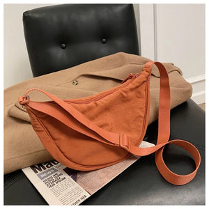 Casual Nylon Hobos Crossbody Bag for Women Designer Shoulder Bags Large Capacity Tote Lady Travel Shopper Bag Female Purses 2025