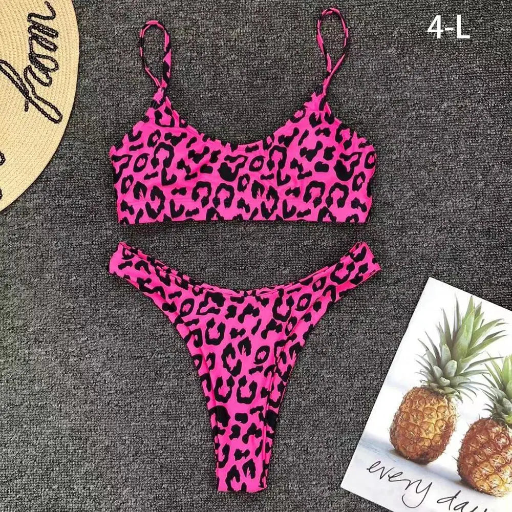 New Sexy Bikini Solid Swimsuit Women Swimwear Push Up Bikini Set Brazilian Bathing Suit Summer Beach Wear Swimming Suit