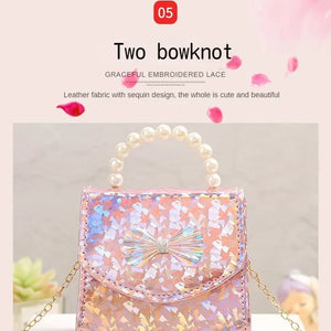 Fashion Children Girls Birthday Festival Present Shoulder Messenger Bag Kids Keys Coin Purse Cute Mini Handbag Shoulder Bag 핸드백