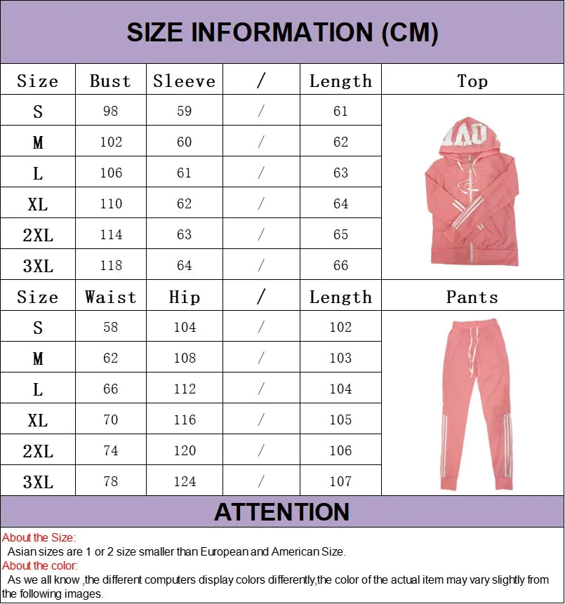 Women Sportswear Two Pieces Set 2023 Autumn Fashion Solid Color Zip Up Sweatshirts Casual Training Jogging Female Outerwear Suit